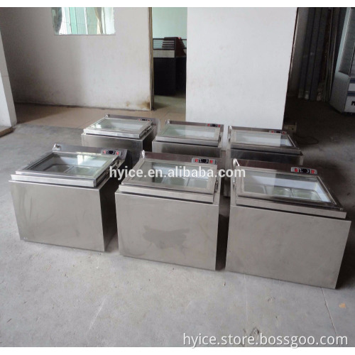 Table top ice cream/gelato display freezer/cabinet